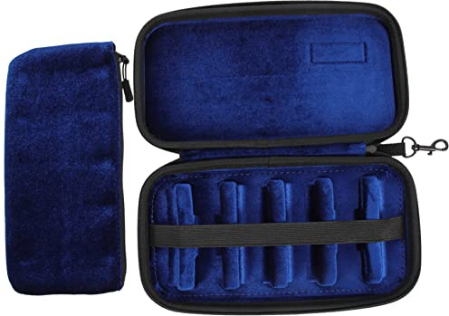 QUMIIRITY Shockproof Tragetasche Für Saxophon Kopf Hochwertige Oxford Aufbewahrung Mit Weichem Innenfutter Für Sicheren Transport Und Schutz Von Saxophon-mundstücken