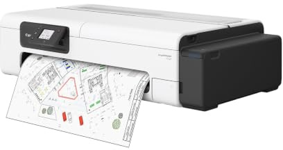 Canon imagePROGRAF TC-21 | DIN A1,A2,A3,A4 Desktop-Drucker für CAD-Pläne und Plakate, 2.400 x 1.200 dpi