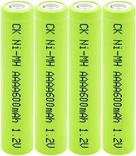 IEVEDIVB 1 2v AAAA 600mah AM6 LR61 Ni Mh Batteries Rechargeable for Led Mini Fan,4pcs