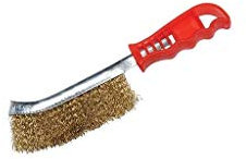 Silverline 699874 Spazzola con Setole in Acciaio Ottone, Multicolore