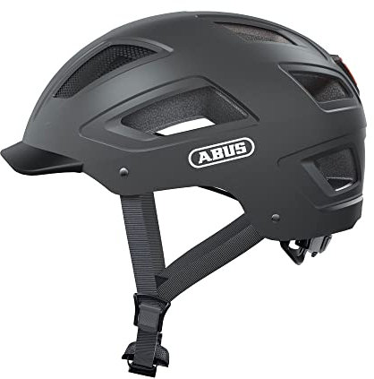 ABUS Unisex, Fahrradhelm, Schwarz (Titan), M (52-58 cm)