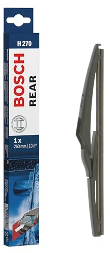 Bosch Wiper Blade Rear H270, Length: 260mm − Rear Wiper Blade | Compatible with: Lancia YPSILON