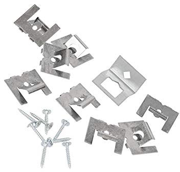 sparefixd Kit di fissaggio per piano cottura integrato Zanussi, 8 staffe e viti