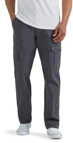 Wrangler Authentics Men's Relaxed Fit Stretch Cargo Pant Casual Pants
