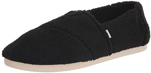 TOMS Men's Alpargata' Slipper, Black, 10 UK