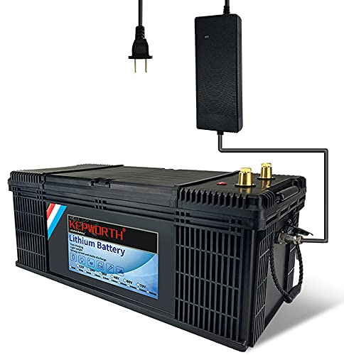 24V 100Ah LiFePO4 Batterie Lithium Eisen Phosphat Batterie Bis zu 7000 Deep Cycle mit BMS für Wohnmobile RV Solar Marine Golfwagen, Notstrom, Serien- oder Parallelbetrieb