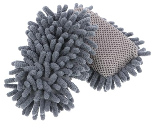 Ciieeo 2 Pcs Chenille Blackboard Eraser Whiteboard Eraser Sponges for Cleaning Dry Erase Car Wash Whiteboard Cleaner Blackboard Cleaner Office Marker Board Chenille and Sponge Washable