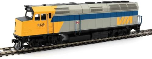 Walthers Lokomotive EMD F40PH VIA - Spur H0, Gleichstrom, Digitaler Anschluss, Metall und Kunststoff, Realistisch, HO-Scale, 3+ Jahre, Hobbyisten, Unisex