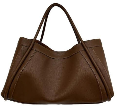 Fiorky Kunstleder-Tragetasche for Damen und Beutel for Damen, großes Fassungsvermögen, modische Hobo-Tasche, vielseitige Umhängetasche, Clutch-Tasche, Shopper-Tasche for College, Reisen