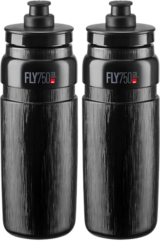 ELITE Fly Tex Water Bottle | Cycling Water Bottle, Lightweight & BPA-Free, For Road Bike, MTB & Gravel Cycling