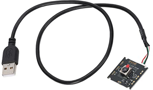KIMISS Mini Carte Webcam USB 2.0, Caméra Automatique et Lecteur HD 3 MP, Webcams USB Industrielles et équipement VoIP pour HBVCAM‑‑V11 avec Capteur OV3640 OS X