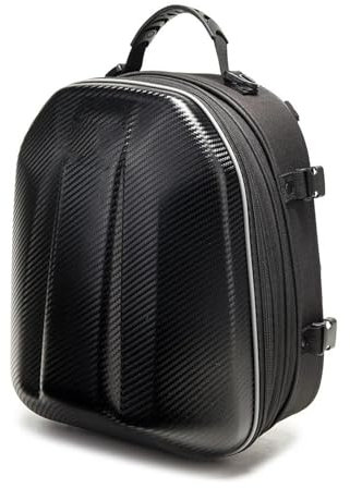 Motorcycles Saddle Bags Tool Box wasserdichte Motorrad-Rücksitztasche Moto Helm Reisetasche Reiter Rucksack Carbon Fiber Motorrad Hecktasche Motorbike Saddle Bag(LA-0114 Big)