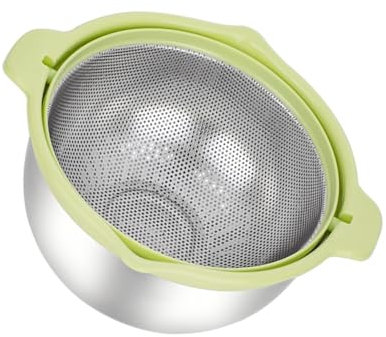 Ciieeo Ensemble De Tamis À Riz Avec Panier De Vidange Évier À Légumes Pratique Pour