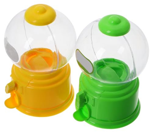 Abaodam 2pcs Mini Candy Dispenser Toy for Boys and Girls Sweet Vending Machine Candy Machine Dispenser for Classroom Party