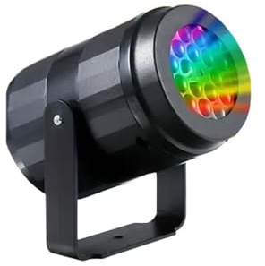 AYJYZHIAG 1pc LED Natale Halloween Proiettore Luce notturna alimentato tramite USB con staffa rotante a 360° Fiocco di neve for feste e decorazioni natalizie(Snowflake Projector)