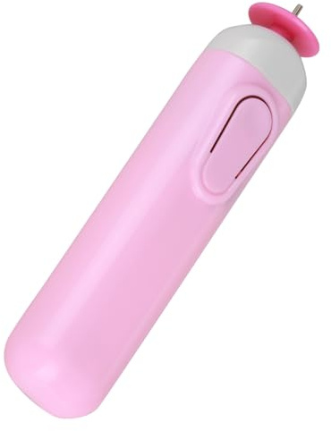 OEBUAFI Elektrischer Quilling-Stift, Batteriebetriebenes Papier-Quilling-Werkzeug für 3D-Papier-Kunstkarten und Heimdekoration, Metall-Kunststoff-Anfänger-Set (Rosa)
