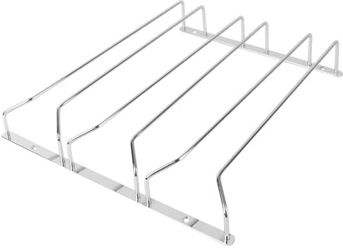 SAFIGLE Portavasos Colgante para Copas de Vino Tinto de Acero Inoxidable 3 Niveles Soporte Multifuncional para Restaurante y Hogar