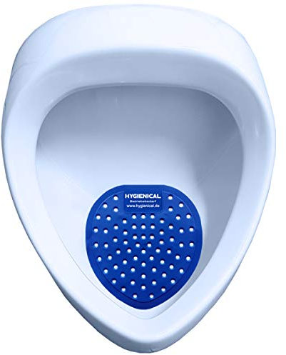 12 Urinalsiebe Hygienical mit Duft, Urinaleinsatz aus Kunststoff, Pissoir-Einsatz, Urinal-Einlage parfümiert im SET…