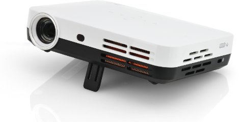 Smart 3D DLP Projector 3D-View - 2D Media to 3D Projection, 300 Inch Projection, 500 Lumens
