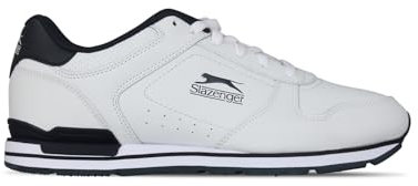 Slazenger Classic Mens Trainers White/Navy 8 (42)