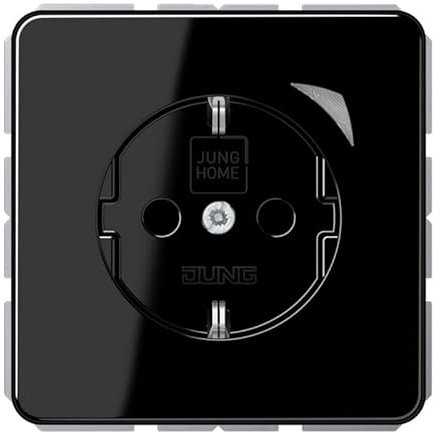 JUNG HOME Smart Steckdose Energy mit Strommessung Sprach- und Appsteuerung Kompatibel mit Alexa Steuerung über Bluetooth Serie CD