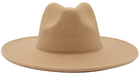 Faringoto Fedora-Hut für Damen, Winter, luxuriös, für Damen