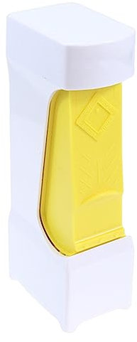 Reheyre One Click Stick Butter Dispenser and Cheese Slicer for Making Bread, Toast, and Cakes - White