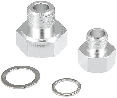 QUARKZMAN 1 Satz Öldruck Kühlmittel Sensor Adapter für Motor LS-Serie
