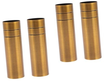Housoutil 4 Pièces Lustre Boîtier Douille De Base De Lumière De Lustre Couvercle De Douille De Lustre Manchons Anti- Pour Bougies Douille De Base De Lustre Le Fer Les Lampes Ampoule