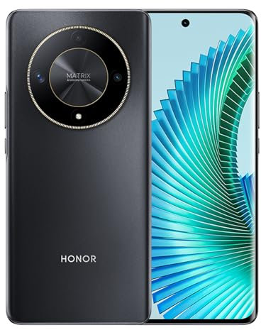 Honor Magic 6 Lite, 5G-Smartphone, SIM-Free Handy, Dual-SIM, 8 GB + 256 GB, 6,78 Zoll, 120 Hz, Dreifach-Rückkamera, 108 MP, 5300 mAh, Android 13, Schwarz