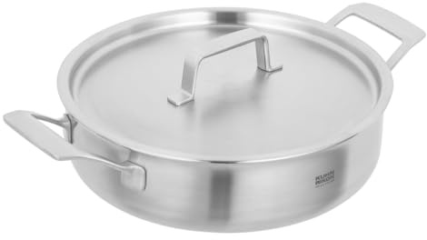 Kuhn Rikon Culinary Fiveply Servierpfanne 24 cm, 3 L Edelstahlpfanne