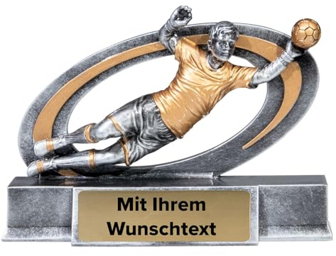 Deitert Trophäe Fußball Torwart 39739 Silber/Gold