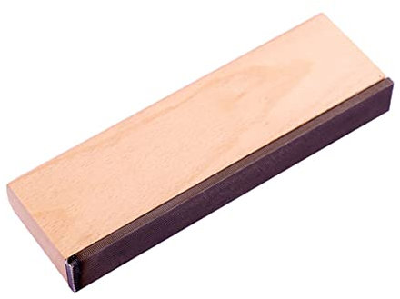 UPKOCH Guitar Fret Crowning File Mit Ergonomischem Holzgriff Präzise Polierwerkzeuge Für Gitarrenreparatur Und Für Luthiers Und Musiker