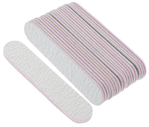 LIFKOME 100stücke Nagelpufferfeilen Für Maniküre Tragbar Kleine Nagelfeilen Zum Schleifen Und Glätten Doppelseitig Geeignet Für Naturnägel