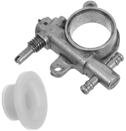 TOYANDONA 25cc Pompe à Huile Pour Tronçonneuse Avec Entraînement à Vis De Rechange Pour Tronçonneuse Compatible Avec Outils De Jardin Et Équipements Extérieurs