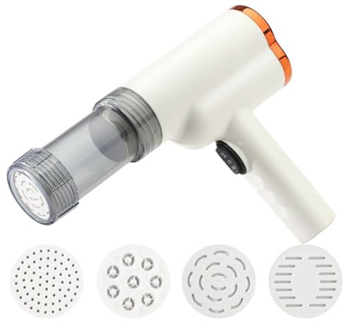 Máquina Eléctrica Para Hacer Pasta,Máquina de Hacer Pasta Casera | Batidora Manual Con 5 Accesorios Para Hacer Pizza, Comida Casera, Verduras Y Preparación En Cocina Y Panadería