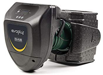 DAB EvoPlus 110/180 M Heizungspumpe, Modern, Multi-colored, Black, Eisen (Cast Iron), 11.02 pounds, 12 m³/h, 11 m, 220 V, IP 44, F, C2, EN 61800-3, 33 dB(A), 8059893013651, 60150941, 80085031