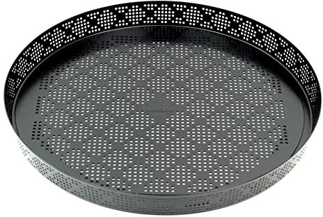 Original Kaiser Inspiration - Molde quiche / pizza / tarta con base perforada desmontable antiadherente Ø 28cm