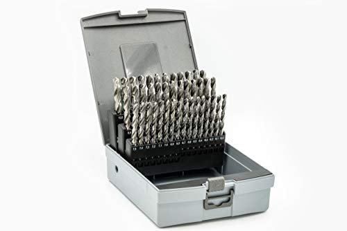 BaerCoil BAER Spiralbohrer Set, (0,1mm steigend) 6-10 mm, HSSG, DIN 338, Bohrerset Stahl, Spiralbohrerset, Bohrersatz HSS, Stahlbohrer Satz