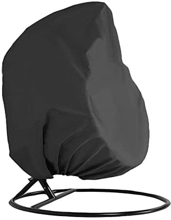 Hängesessel Abdeckung Outdoor Hängekorb Schwingsessel, 210D Oxford Stoff Garten Hängestuhl Schutzhülle Hängesessel Schutzhülle Wasserdicht, Winddicht, UV-Beständiges (200x230cm)