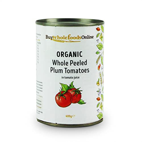 Organic Whole Peeled Tomatoes 24x400g (BWFO)