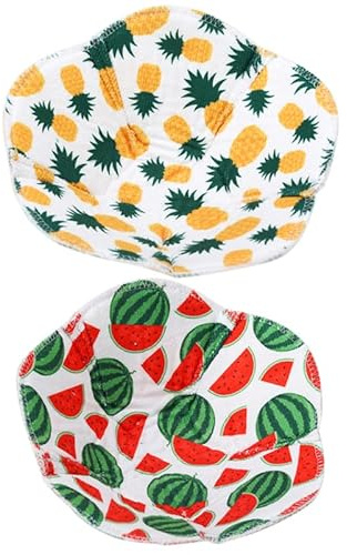 TEHAUX Microwave Bowl Holder 2 Pack Plate Huggers Microwave Safe Holder Insulated Bowl Cover for Hot Soup Bowls Cups Mugs Tabletop Use 7.87 X 7.87 X 1.97 in