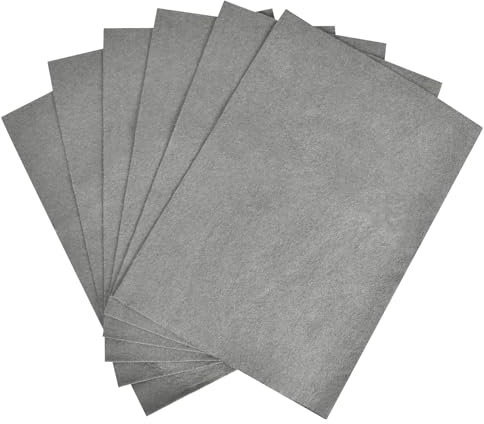 6 Pezzi Panno di Pulizia Addensato 20x30cm, Panno Vetri in Super Microfibra senza Aloni, Panni per la Pulizia Riutilizzabili, Panni di Pulizia In Microfibra, per Casa, Cucina, Vetro, Auto, Finestre