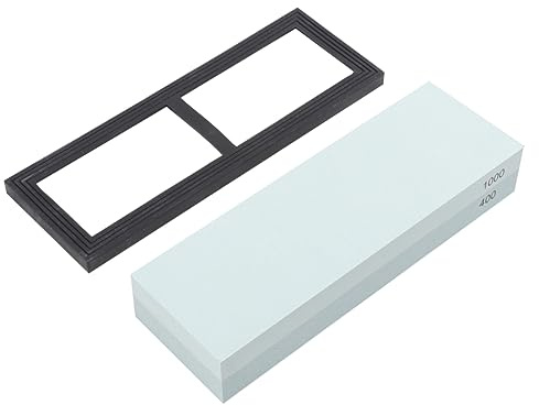 Tofficu Quality Double-Sided Whetstone Home Sharpening Stone Honing Stone Random Color