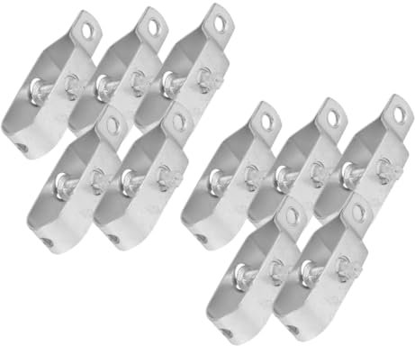 TINEASUR 10pcs Greenhouse Cable Tightener Wire Rope Tensioner Heavy Duty Garden Fence Steel Cable Tighteners for Secure Wire Tensioning