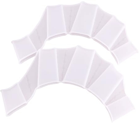 RKJRTK 2pcs Unisex Styles Silikone Hand Schwimmflosse Finger Netzhandschuhe Für Schwimmen Und Fähigkeiten Meisterschaften