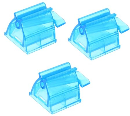 Yardenfun 3 pièces Presse-tube Dentifrice Manuel Plastique Distributeur Précis et Facile à Utiliser Adapté pour Dentifrice Crèmes et Nettoyants pour Garçon Fille Dès