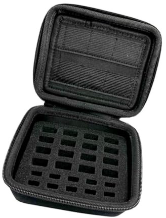 Estuche para unidad flash USB, bolsa de almacenamiento compacta profesional, organizador de tarjetas de memoria