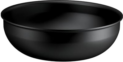 Tefal - Ingenio Excellence Fusion Poêle Wok - 26 cm | Technologie brevetée FUSIONCORE anti-rayures - Poêle induction empilable pour cuisson polyvalente plaque four réfrigérateur