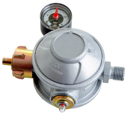 PaellaWorld 6603 Gastro-Überdruckregler für gewerblichen Einsatz, 30 mbar